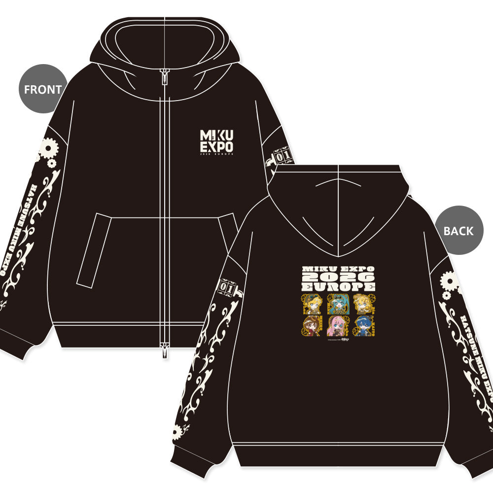 Retro Zip Hoodie