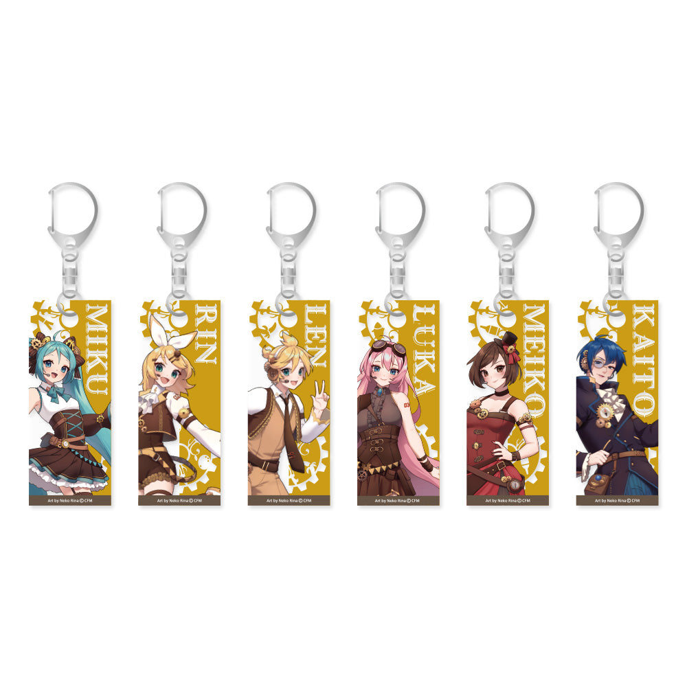 Clockwork Acrylic Keychain (6 Types)