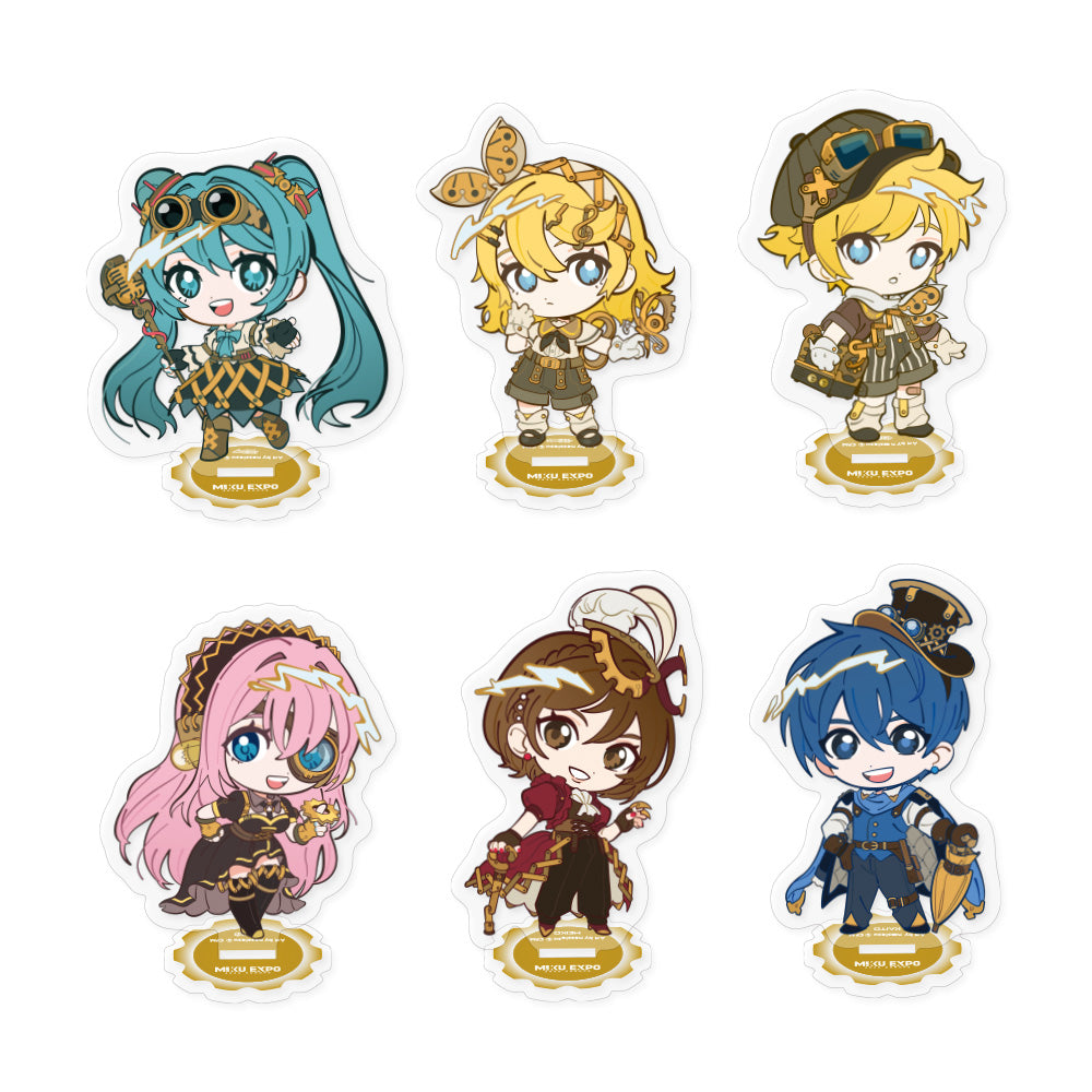 Retro Mini Acrylic Figure (6 Types)