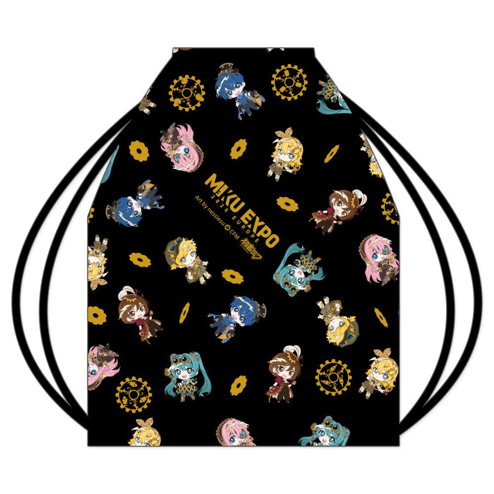 Retro Drawstring Bag