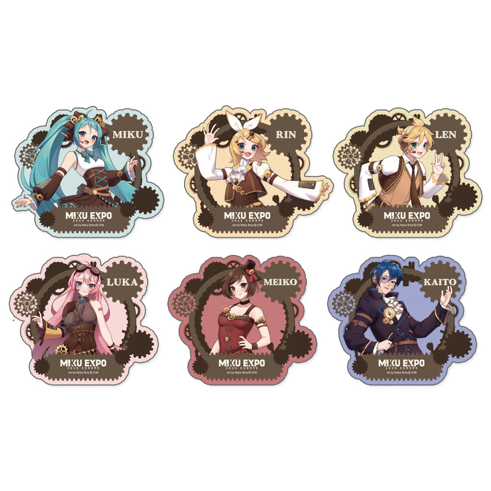 Clockwork Sticker (6 Types)